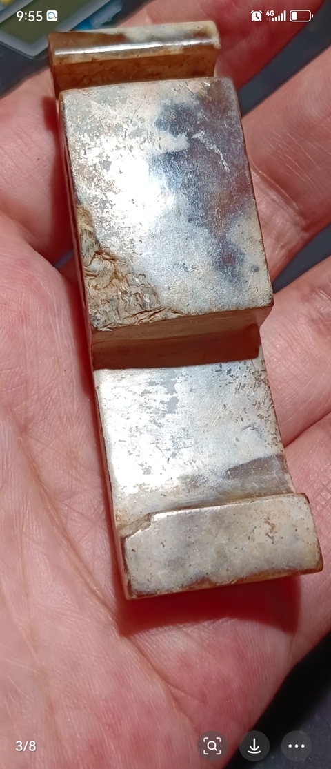 古玩玉器仿古做舊玉劍璏真品鑒賞圖