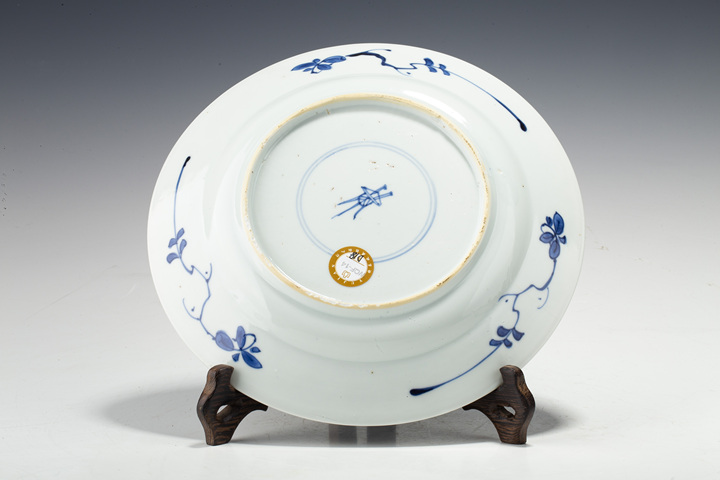 古玩陶瓷清康熙·青花花籃紋折沿盤
真品鑒賞圖