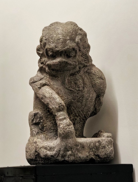 古玩雜項(xiàng)石獅真品鑒賞圖