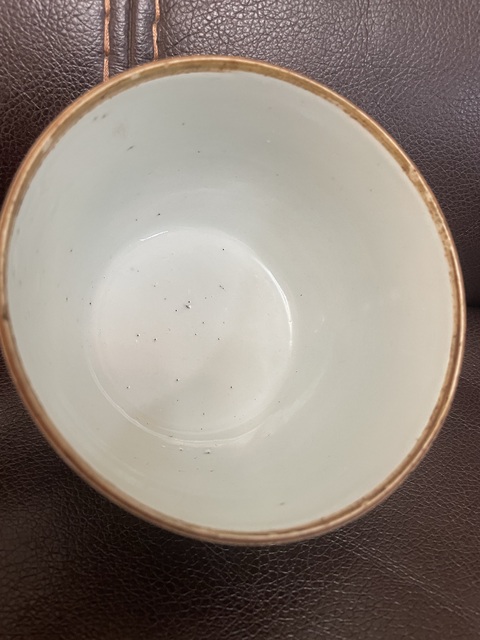 古玩陶瓷纏枝花囍字紋青花蓋缸真品鑒賞圖