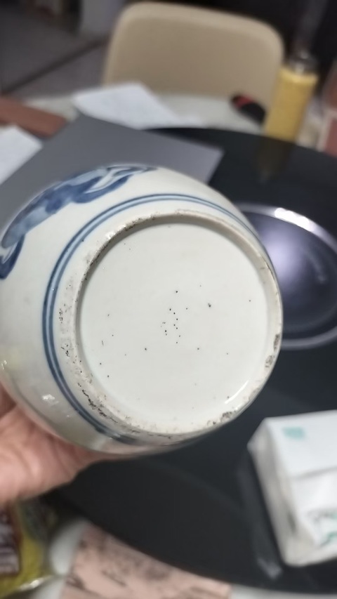 古玩陶瓷青花獅子紋罐真品鑒賞圖