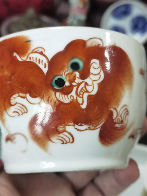 古玩陶瓷太師少保蓋缸真品鑒賞圖