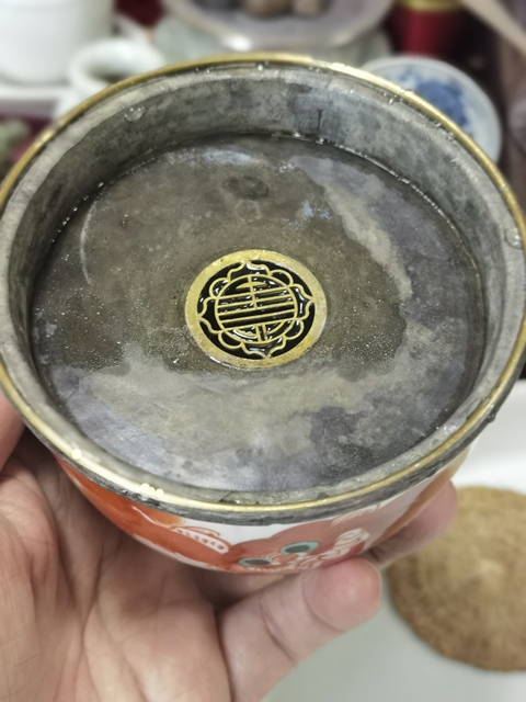 古玩陶瓷太師少保蓋缸真品鑒賞圖