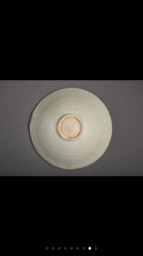 古玩陶瓷南宋元湖田窯印花盞真品鑒賞圖