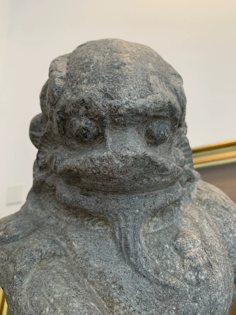 古玩雜項石獅真品鑒賞圖