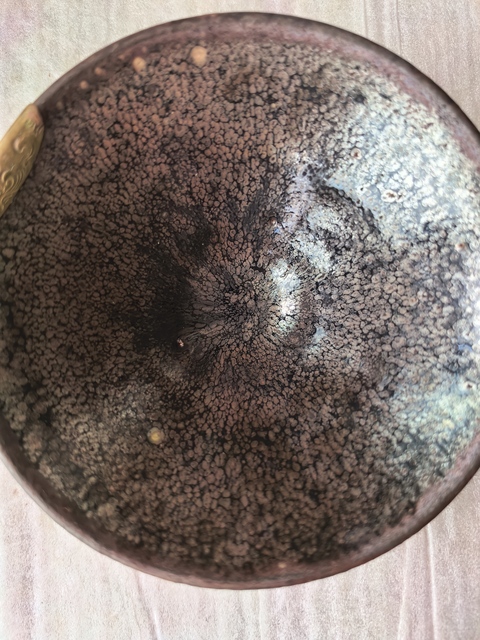 古玩陶瓷圖片看個人看老建窯盞真品鑒賞圖