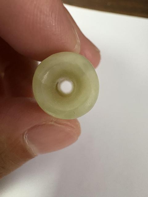 古玩玉器玉勒子真品鑒賞圖