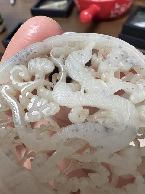 古玩玉器龍紋帶飾真品鑒賞圖