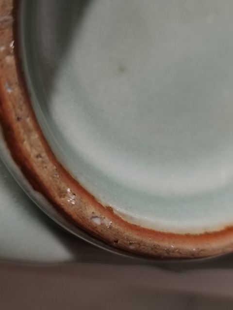 古玩陶瓷龍泉窯琮式瓶真品鑒賞圖