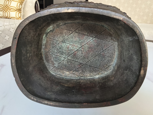 古玩銅器銅尊真品鑒賞圖