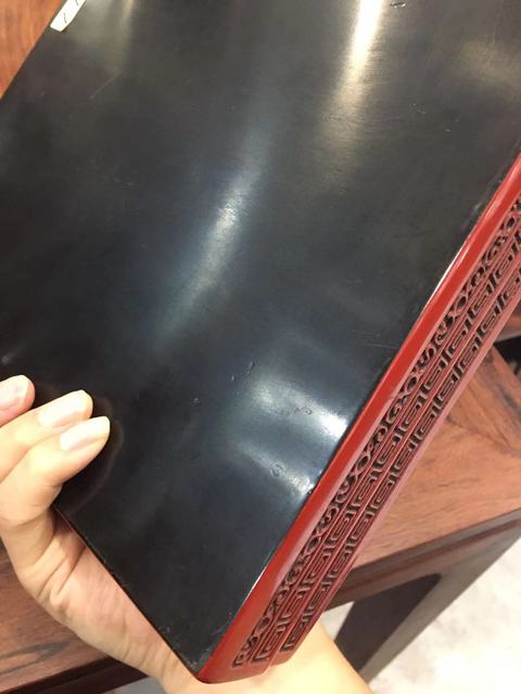 古玩雜項漆盒真品鑒賞圖