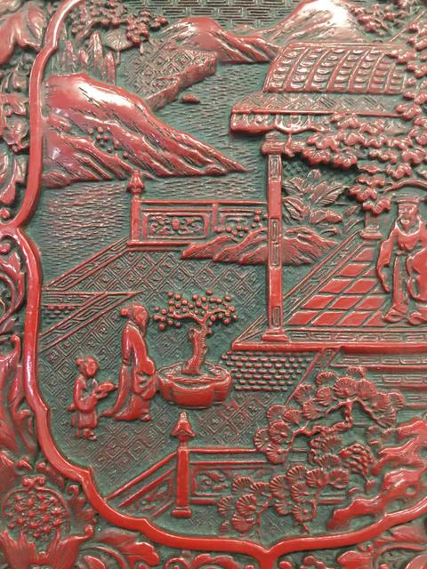 古玩雜項漆盒真品鑒賞圖