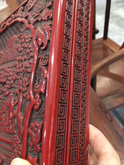 古玩雜項漆盒真品鑒賞圖