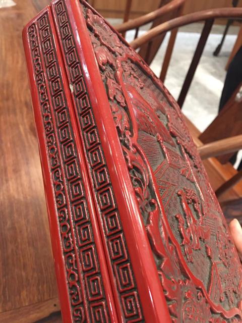 古玩雜項漆盒真品鑒賞圖
