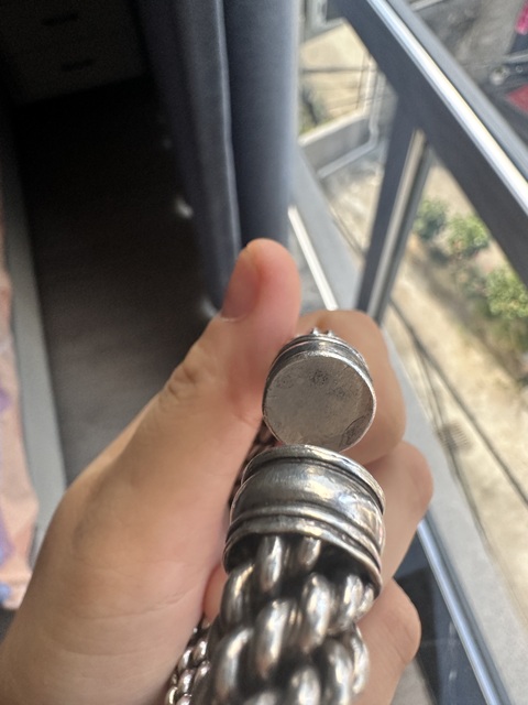 古玩雜項銀鐲真品鑒賞圖