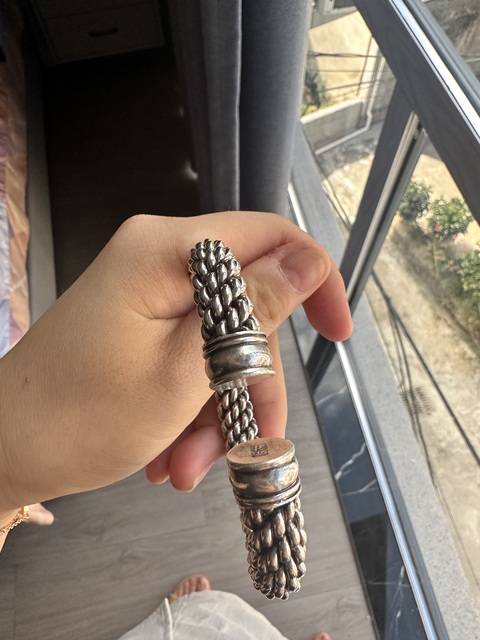 古玩雜項銀鐲真品鑒賞圖