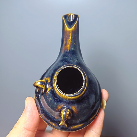 古玩陶瓷油燈真品鑒賞圖