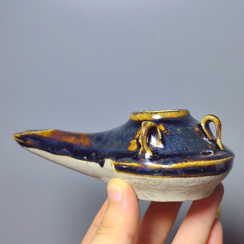 古玩陶瓷油燈真品鑒賞圖