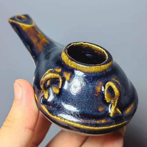 古玩陶瓷油燈真品鑒賞圖