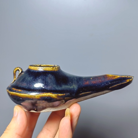 古玩陶瓷油燈真品鑒賞圖