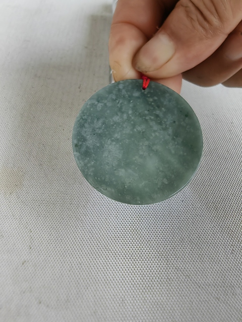 古玩玉器天然翡翠雕“龍紋牌”拍賣,當(dāng)前價(jià)格299元