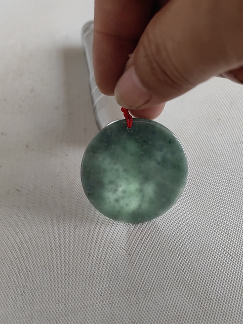 古玩玉器天然翡翠雕“龍紋牌”拍賣,當(dāng)前價(jià)格299元