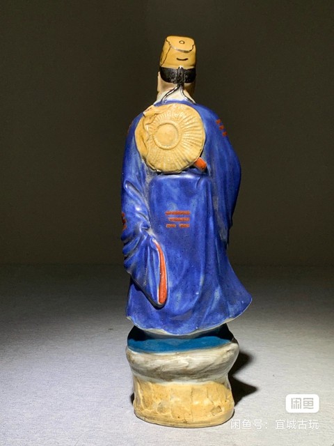 古玩陶瓷人物塑像真品鑒賞圖