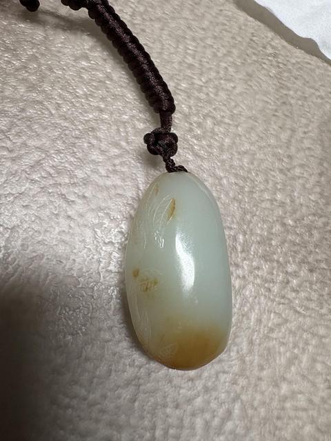 古玩玉器和田玉雕“生肖”掛件真品鑒賞圖