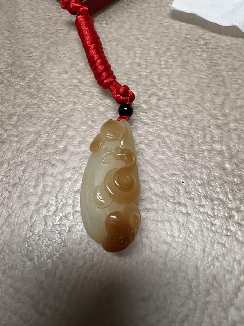 古玩玉器和田玉雕“生肖”掛件真品鑒賞圖