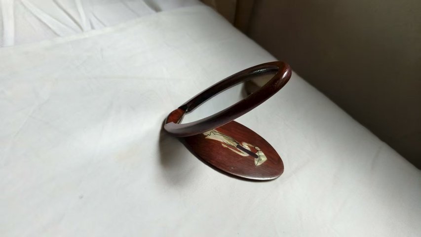 古玩雜項化妝鏡真品鑒賞圖