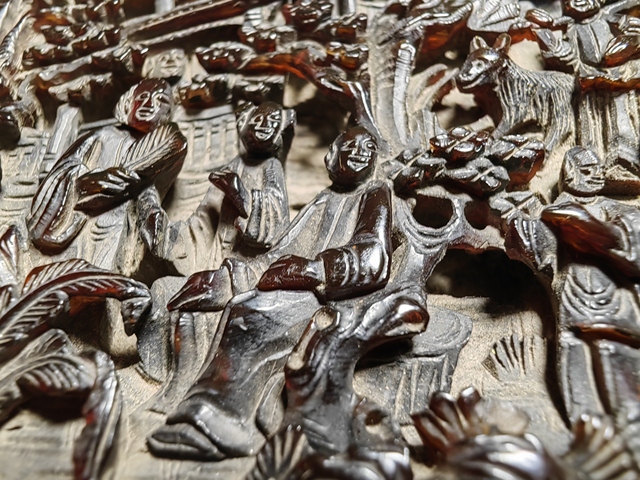 古玩雜項玳瑁盒子真品鑒賞圖