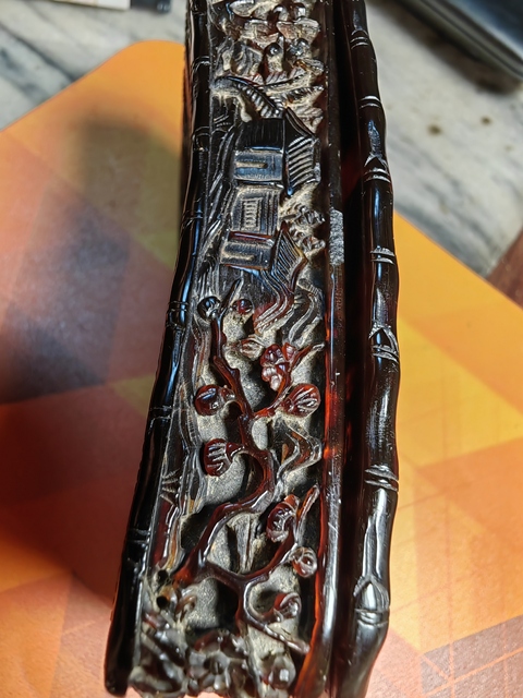古玩雜項玳瑁盒子真品鑒賞圖