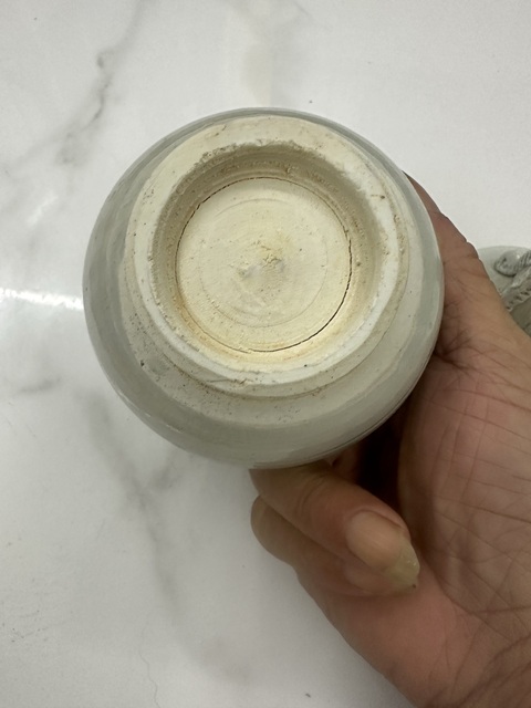 古玩陶瓷青白釉蓋罐真品鑒賞圖
