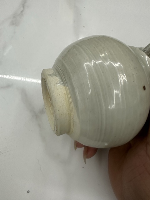 古玩陶瓷青白釉蓋罐真品鑒賞圖