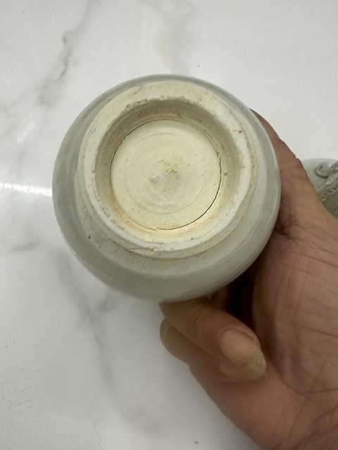 古玩陶瓷青白釉蓋罐真品鑒賞圖