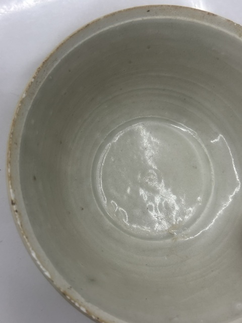 古玩陶瓷青白釉撇口碗真品鑒賞圖