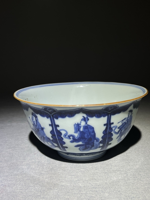 古玩陶瓷八仙碗真品鑒賞圖