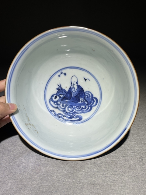 古玩陶瓷八仙碗真品鑒賞圖