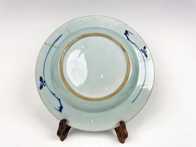 古玩陶瓷清康熙·青花山石花卉盤拍賣,當前價格0元