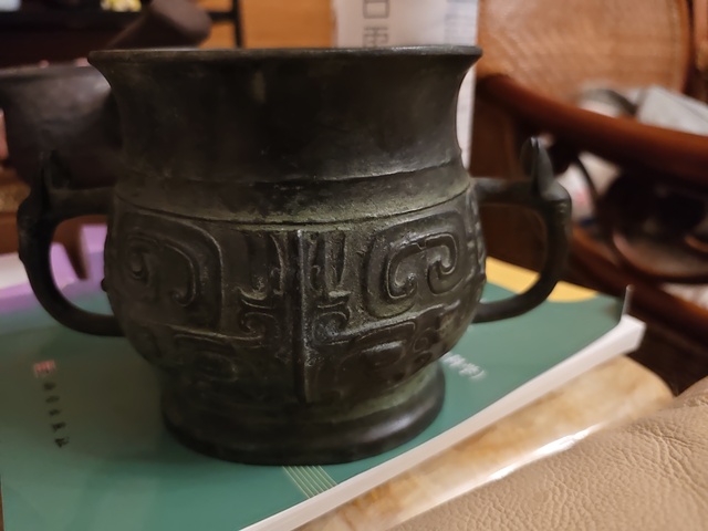 古玩銅器銅爐真品鑒賞圖