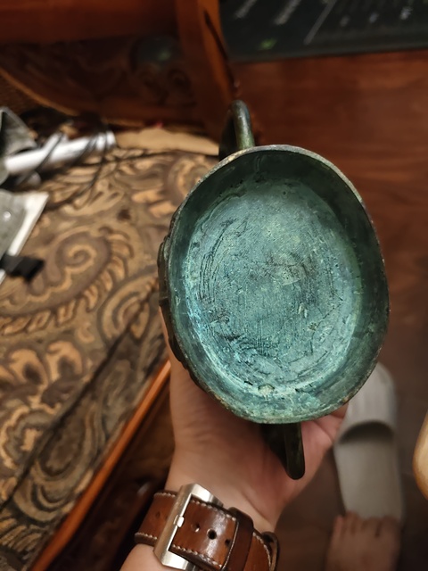 古玩銅器銅爐真品鑒賞圖
