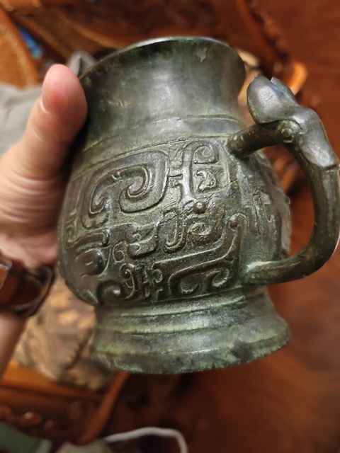 古玩銅器銅爐真品鑒賞圖