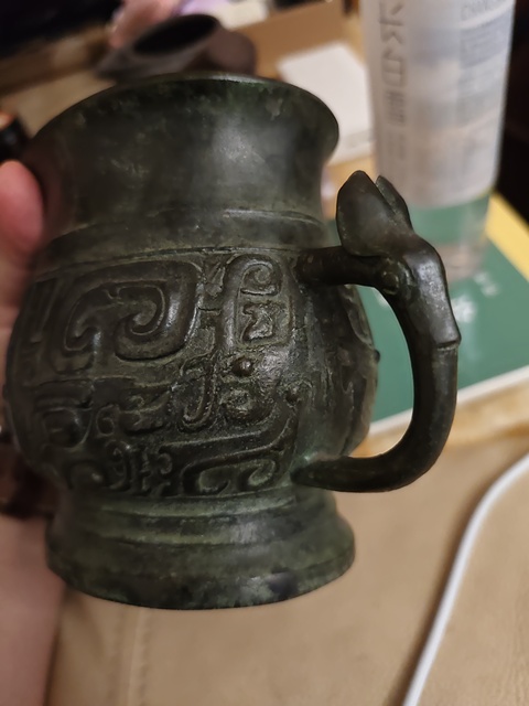 古玩銅器銅爐真品鑒賞圖