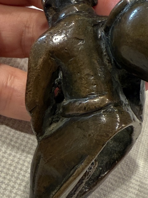 古玩雜項李白醉酒擺件真品鑒賞圖