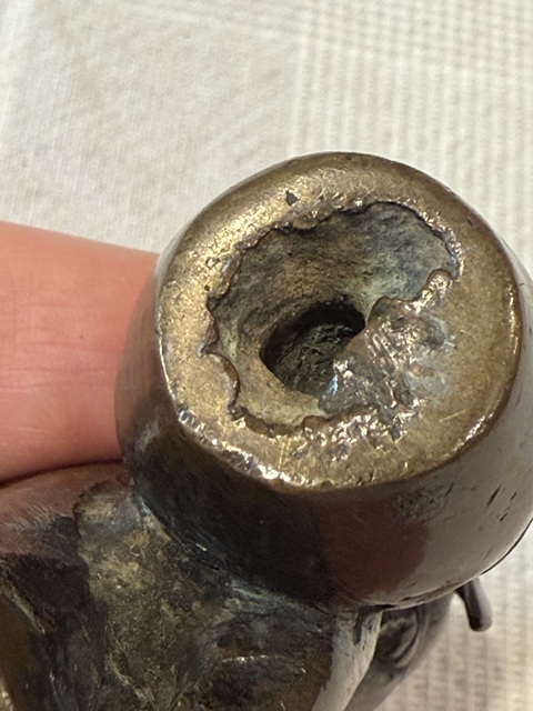古玩雜項李白醉酒擺件真品鑒賞圖