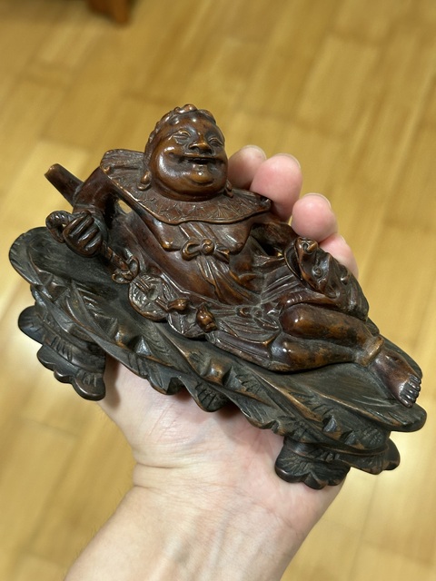 古玩雜項木雕真品鑒賞圖
