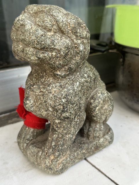 古玩雜項石獅真品鑒賞圖