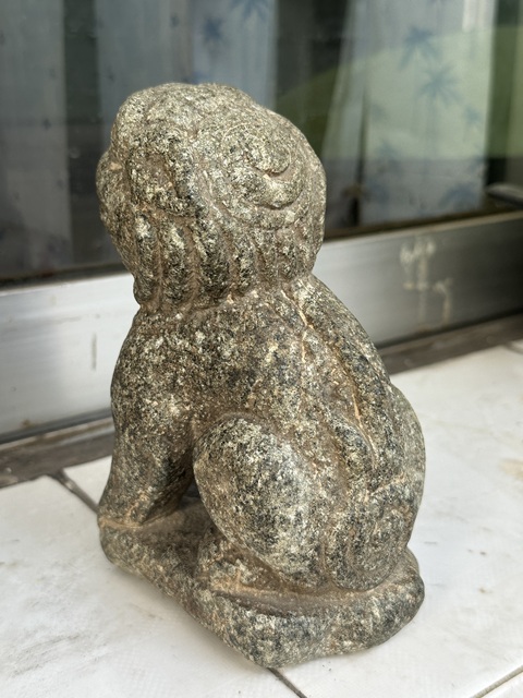 古玩雜項石獅真品鑒賞圖