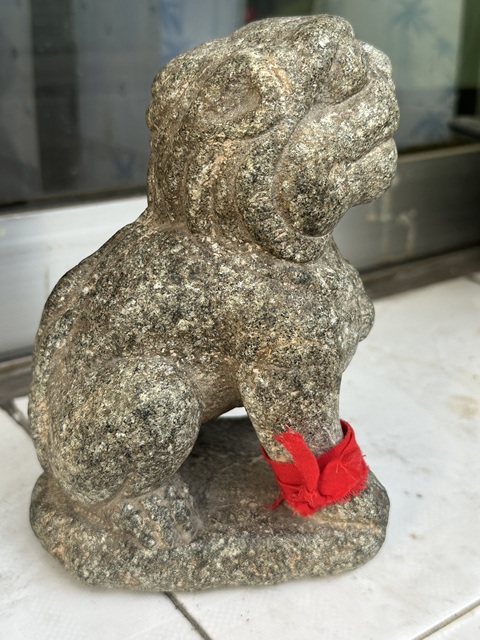 古玩雜項石獅真品鑒賞圖