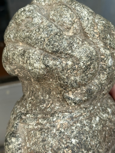 古玩雜項石獅真品鑒賞圖